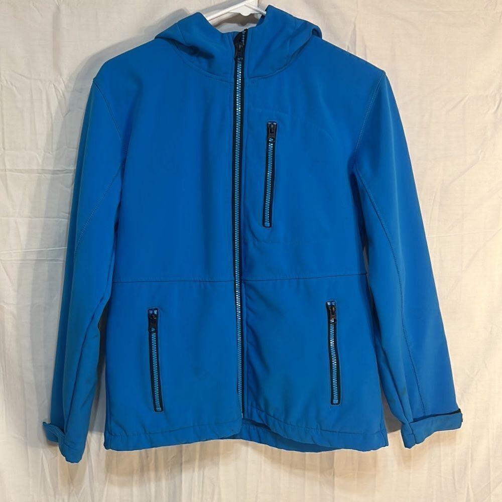 Iceberg‎ women’s small blue mountain weather winter jacket with front pockets
